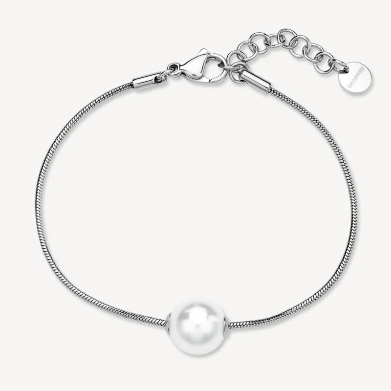 Bracciale Perfect con perla di conchiglia centrale Donna Brosway