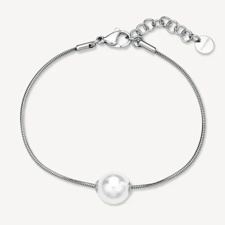 Bracciale Perfect con perla di conchiglia centrale Donna Brosway