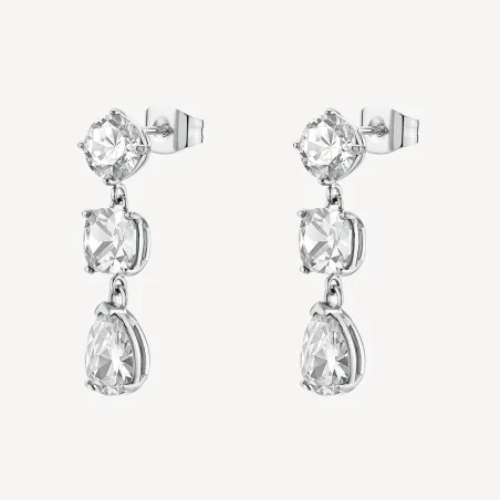 Orecchini pendenti Dreaming zirconi round cushion pear Donna Brosway