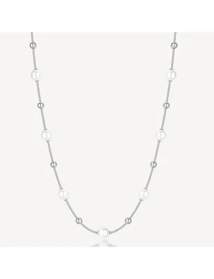 Collana Perfect sfere e perle di conchiglia Donna Brosway