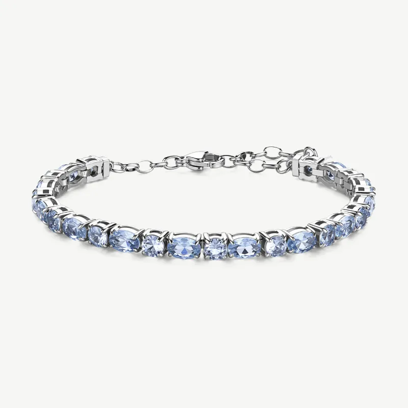 Bracciale Dreaming zirconi azzurri Donna Brosway