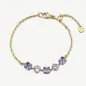 Bracciale Dreaming pvd oro zirconi colore ametista Donna Brosway Bracciale Dreaming pvd oro zirconi colore ametista Donna Brosway