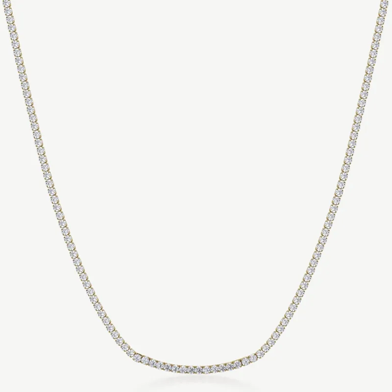 Collana Tennis pvd oro 14K con cubic zirconia Donna Brosway Collana Tennis pvd oro 14K con cubic zirconia Donna Brosway