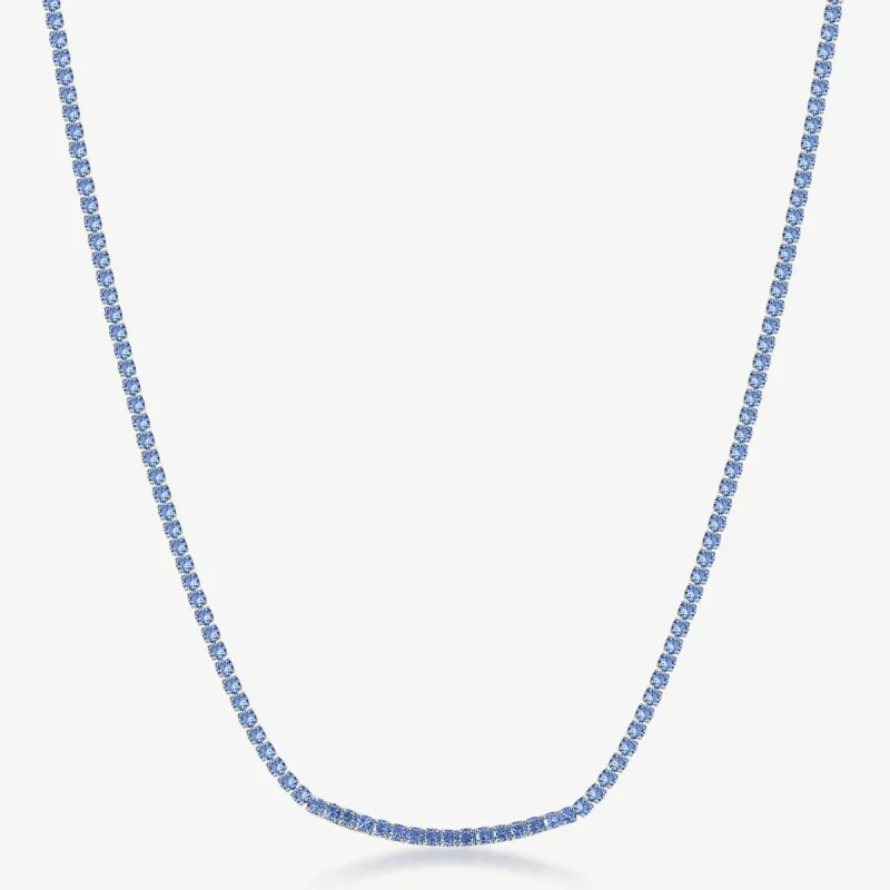 Collana Tennis acciaio cubic zirconia light sapphire Donna Brosway Collana Tennis acciaio cubic zirconia light sapphire Donna Brosway