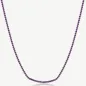 Collana Tennis acciaio cubic zirconia ruby Donna Brosway