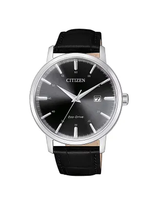 Orologio BM7460-11E Eco-Drive Pelle Nera Uomo Citizen