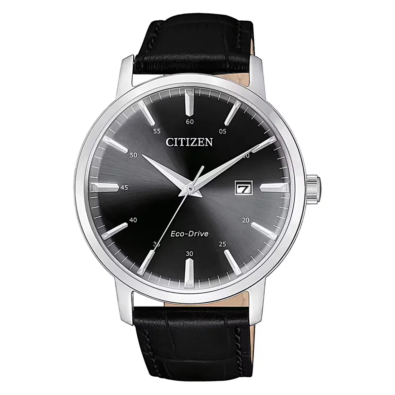Orologio BM7460-11E Eco-Drive Pelle Nera Uomo Citizen Orologio BM7460-11E Eco-Drive Pelle Nera Uomo Citizen