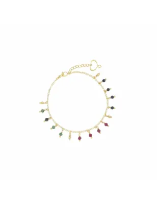 Bracciale Frange Rubino, Zaffiro e Smeraldo Donna Maman et Sophie