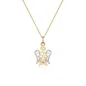 Collana con Angelo bicolore Donna Roberto Giannotti