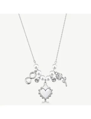 Collana Chakra Amore Perle Donna Brosway