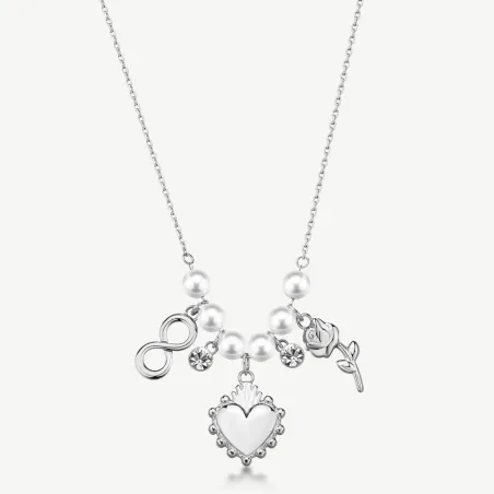 Collana Chakra Amore Perle Donna Brosway