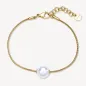 Bracciale Perfect  pvd oro perla centrale Donna Brosway
