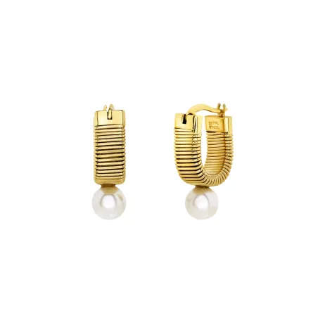 Orecchini hoop Stylize gold Donna Breil
