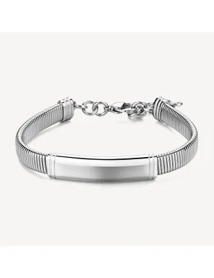 Bracciale Riptide snake piastrina centrale Uomo Brosway