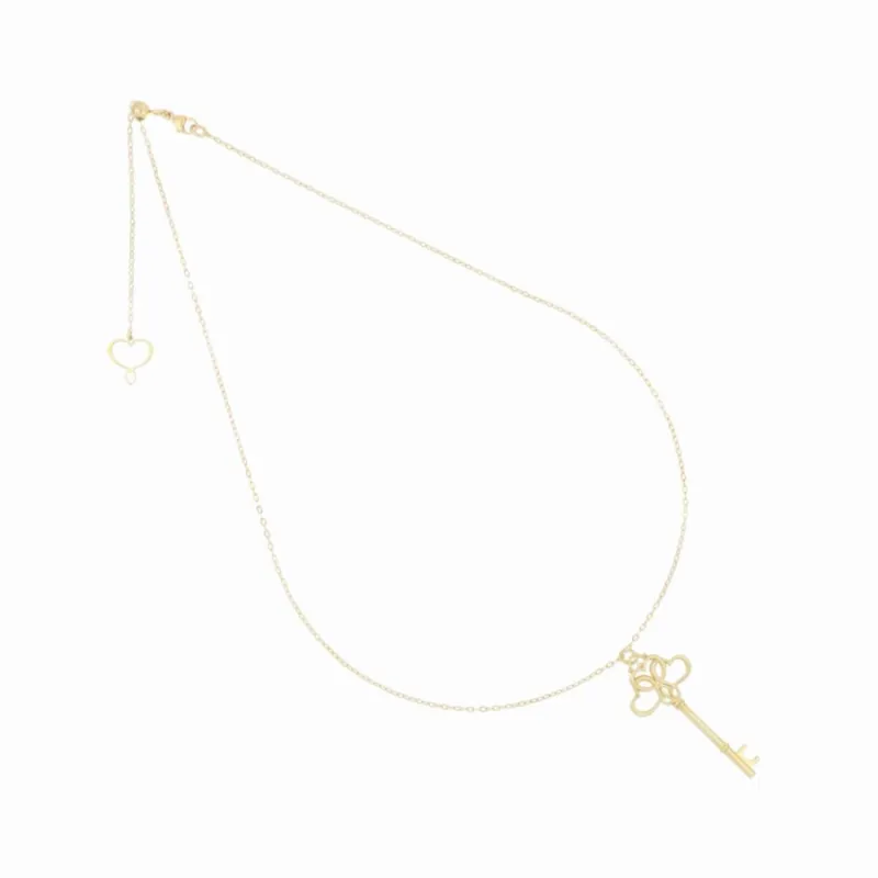 Girocollo Chiave Gialla Donna Maman et Sophie