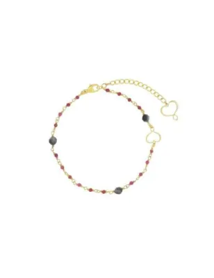 Bracciale Rosario Rubino e Acquamarina Donna Maman et Sophie