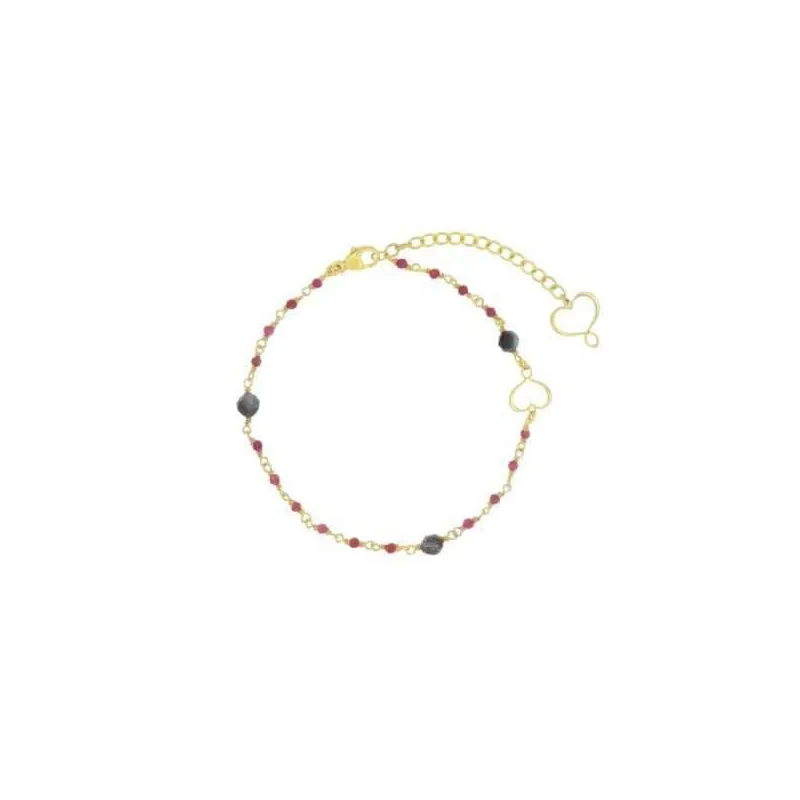 Bracciale Rosario Rubino e Acquamarina Donna Maman et Sophie