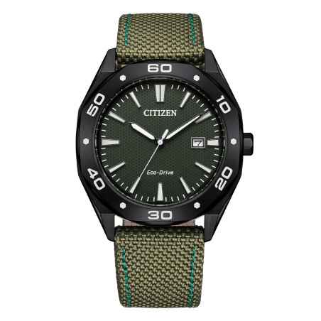 Orologio BM7635-01X Metropolitan Sport Nylon Verde Uomo Citizen