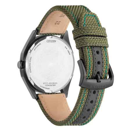 Orologio BM7635-01X Metropolitan Sport Nylon Verde Uomo Citizen