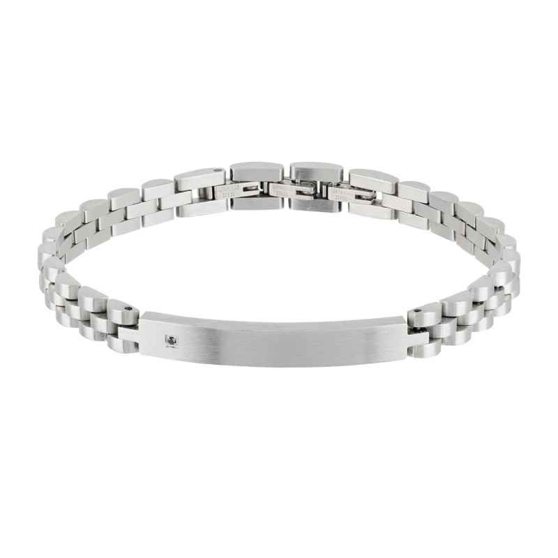 Bracciale Acciaio Uomo Breil Black Diamond