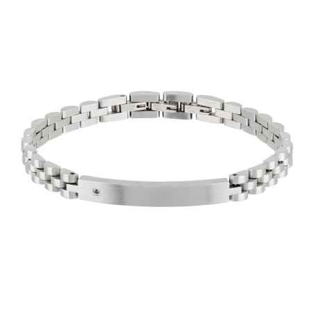Bracciale Acciaio Uomo Breil Black Diamond