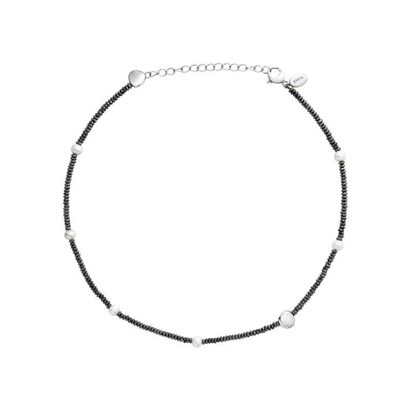 Collana B Roc ematite perle Donna Breil