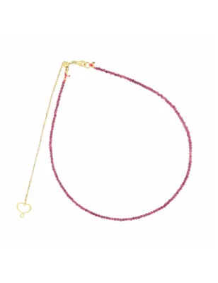 Girocollo Pentagramma Rubino Donna Maman et Sophie