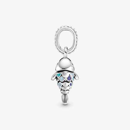 Charm Pendente Pesce blu Donna Pandora Moments