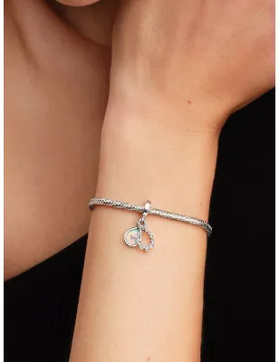 Charm Pendente doppio Infinito opalescente Donna Pandora - category_name - XDMG De Marchi Gianotti