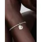 Charm Pendente Cuore pietra Miele Novembre Donna Pandora Charm Pendente Cuore pietra Miele Novembre Donna Pandora