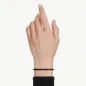 Bracciale Tennis Matrix Nero Placcato rutenio M Donna Swarovski