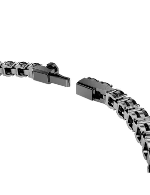 Bracciale Tennis Matrix Nero Placcato rutenio M Donna Swarovski - category_name - XDMG De Marchi Gianotti