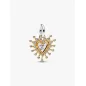 Charm Pendente Cuore Luminoso doppio Donna Pandora Charm Pendente Cuore Luminoso doppio Donna Pandora