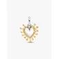 Charm Pendente Cuore Luminoso doppio Donna Pandora Charm Pendente Cuore Luminoso doppio Donna Pandora