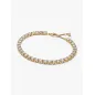 Bracciale dorato Tennis cm.16 pietre grandi Donna Pandora Bracciale dorato Tennis cm.16 pietre grandi Donna Pandora