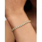 Bracciale dorato Tennis cm.20 pietre grandi Donna Pandora Bracciale dorato Tennis cm.20 pietre grandi Donna Pandora