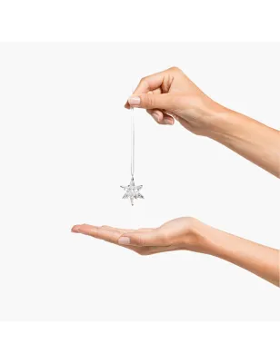 Decorazione Stella Shimmer, piccola Swarovski