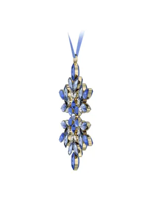 Gema Decorazione di Natale Blu Swarovski