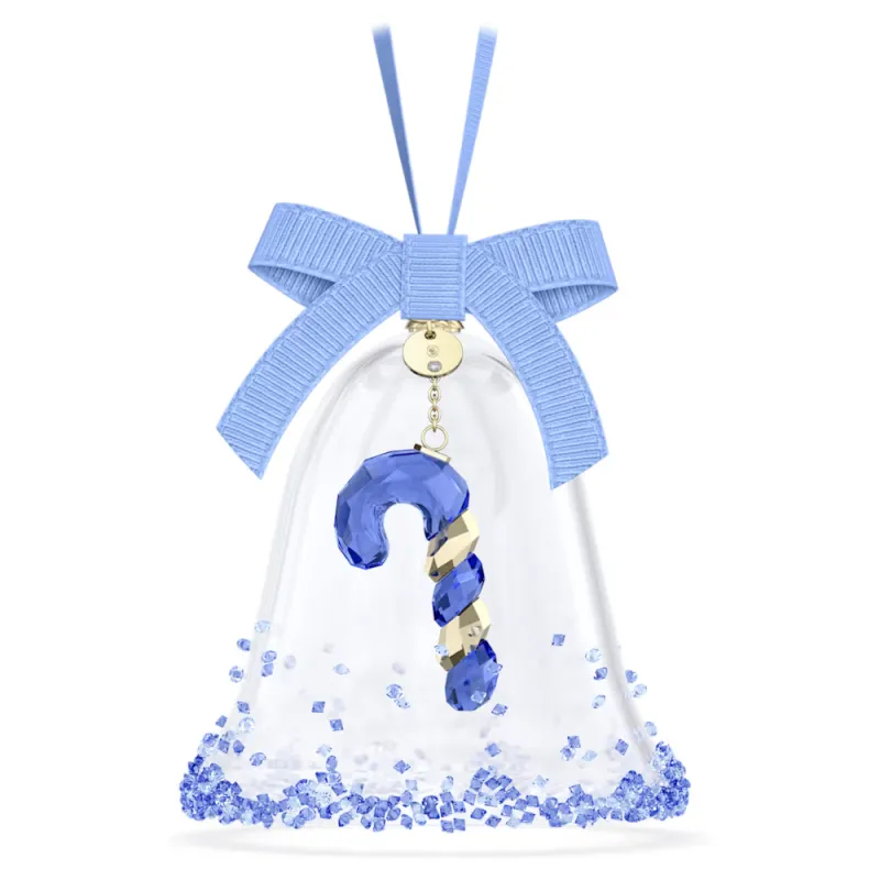 Holiday Cheers dulcis Decorazione Campanella Blu Swarovski Holiday Cheers dulcis Decorazione Campanella Blu Swarovski