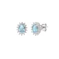 Orecchini Mini Royal Lady con Zircone Blu London Donna Amen Orecchini Mini Royal Lady con Zircone Blu London Donna Amen