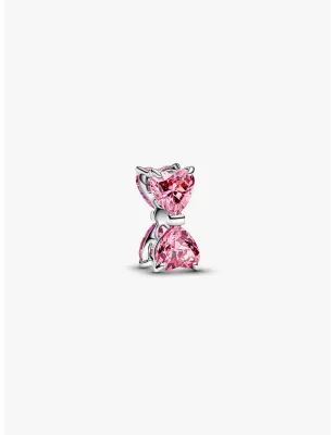 Charm Fiocco Luminoso Rosa Donna Pandora