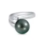 Anello Perla Tahiti Oro bianco Diamante Donna Demetra Anello Perla Tahiti Oro bianco Diamante Donna Demetra