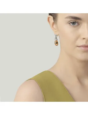 Orecchini Goccia Leopardo Donna Giovanni Raspini