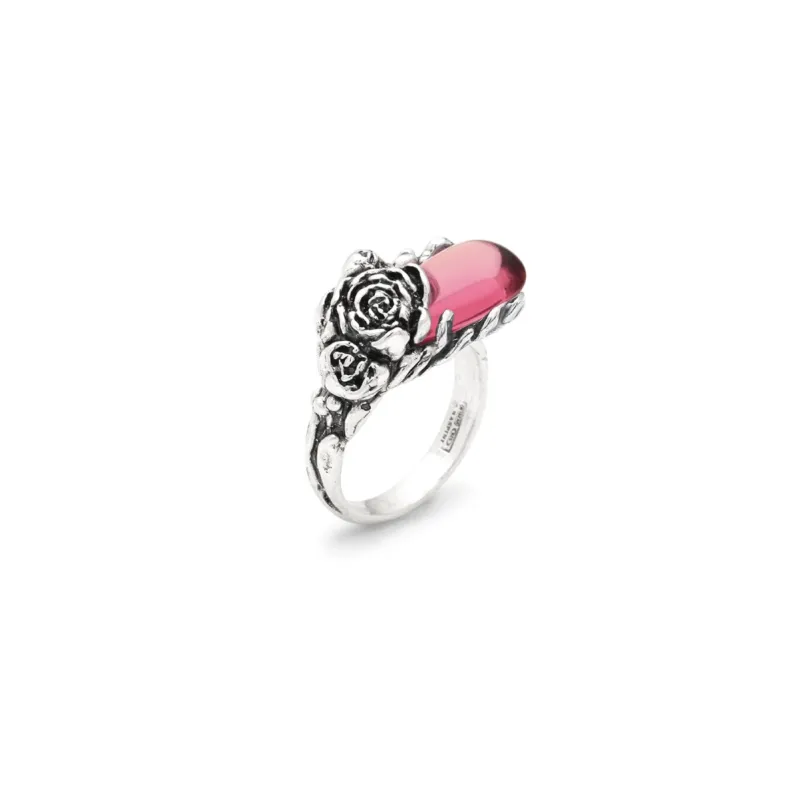 Anello Goccia Peonie M14 Donna Giovanni Raspini