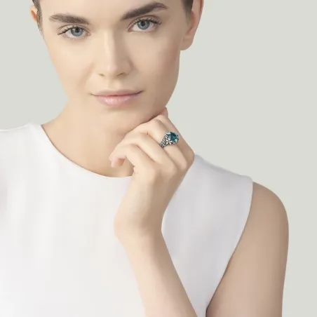 Anello Blue Ivy grande M14 Donna Giovanni Raspini