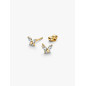 Orecchini a lobo Farfalla Placcatura in Oro 14k Donna Pandora Orecchini a lobo Farfalla Placcatura in Oro 14k Donna Pandora