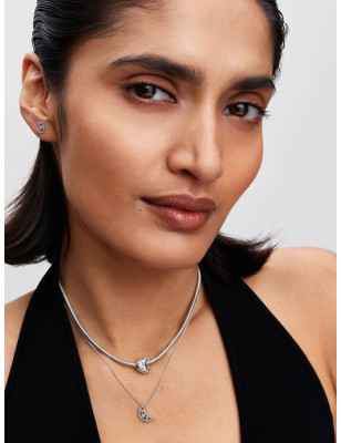 Orecchini a lobo Luna luminosa Donna Pandora