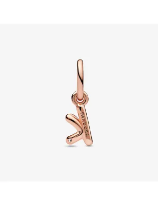 Charm Pendente lettera k placcato oro rosa Donna Pandora - category_name - XDMG De Marchi Gianotti
