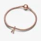 Charm Pendente lettera n placcato oro rosa Donna Pandora Charm Pendente lettera n placcato oro rosa Donna Pandora