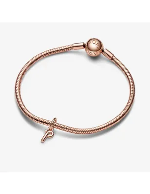 Charm Pendente lettera p placcato oro rosa Donna Pandora - category_name - XDMG De Marchi Gianotti